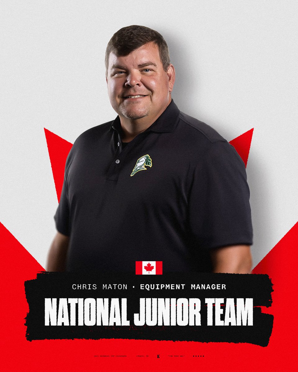 Mad Dog will join Canada's staff at the 2026 IIHF World Juniors! 🇨🇦