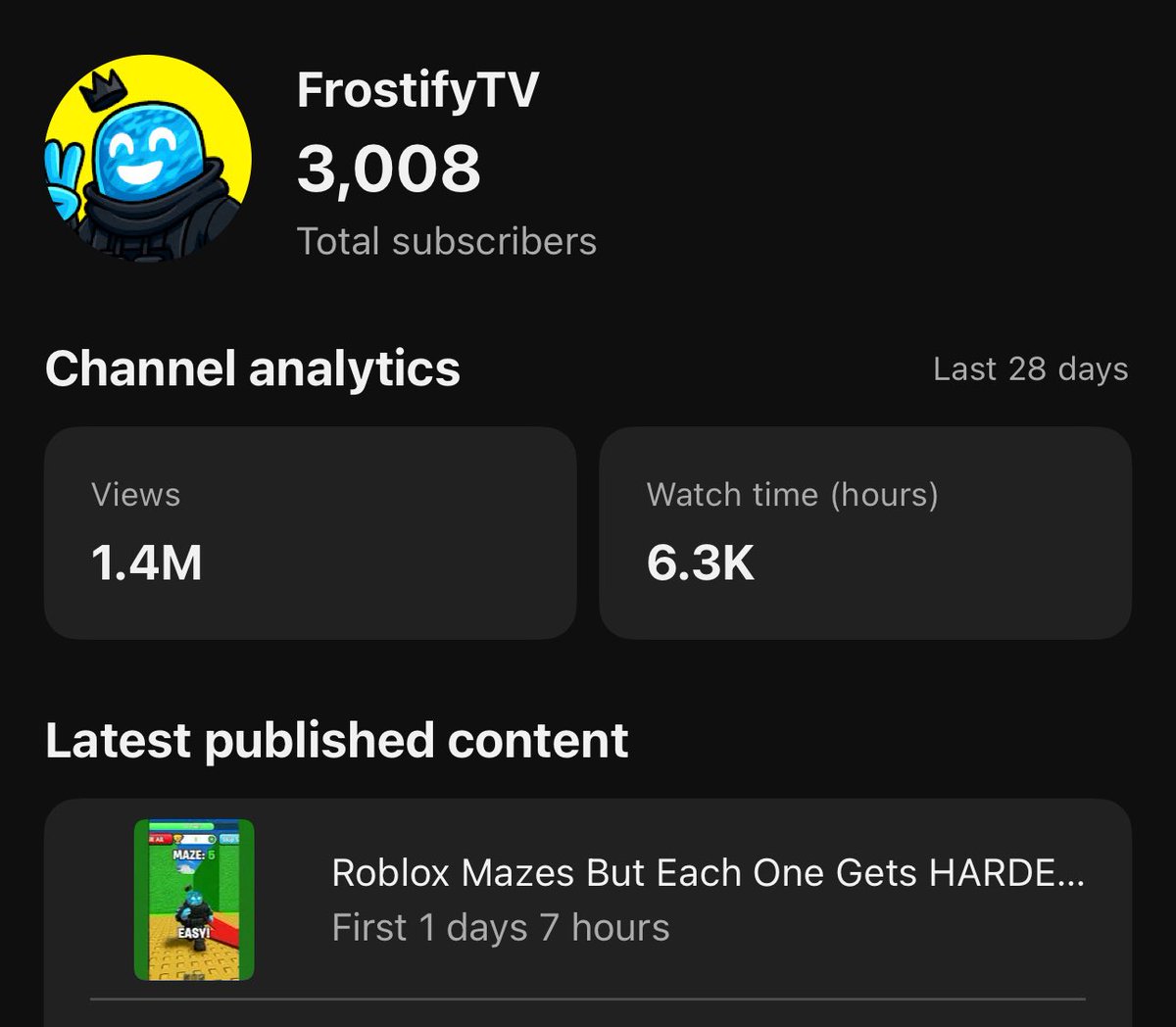 Frxstify's tweet image. Two more insane milestones for only half a month on the gaming wave!
Thank you guys so much for the love!!
Keeping the ball rolling! 👏🏻