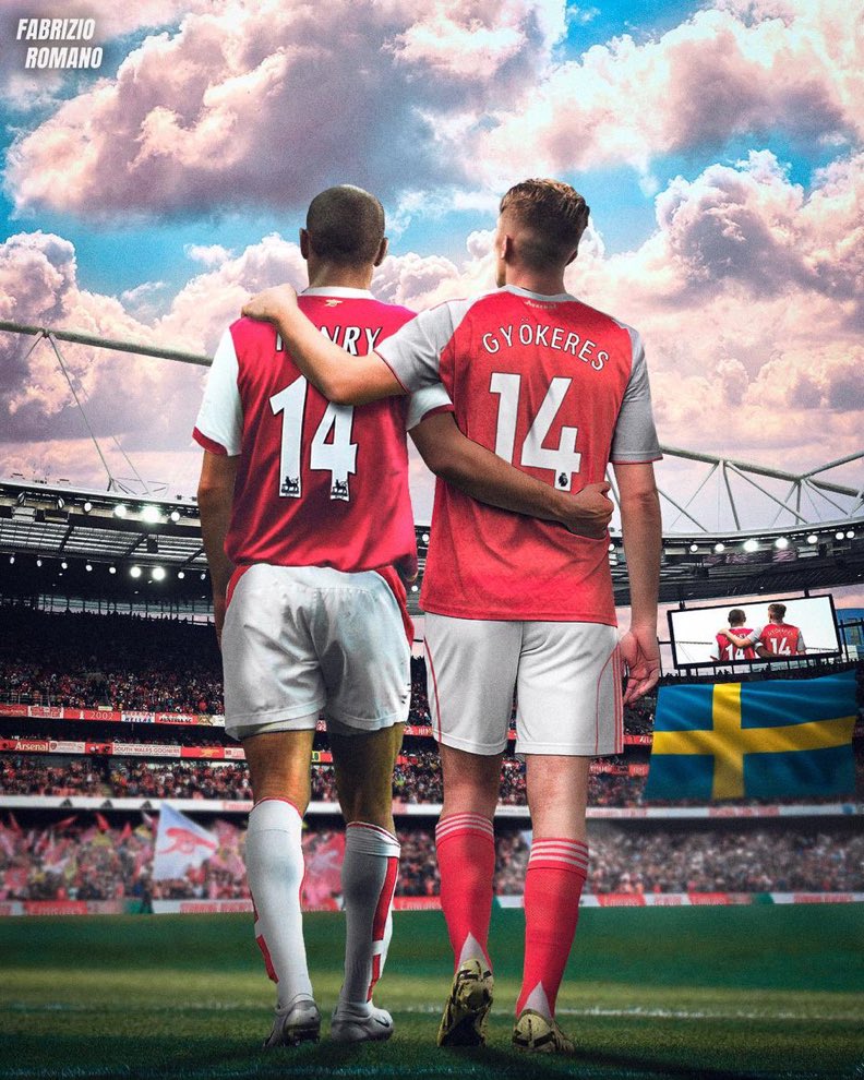 The Arsenals new no 14 😍🤩