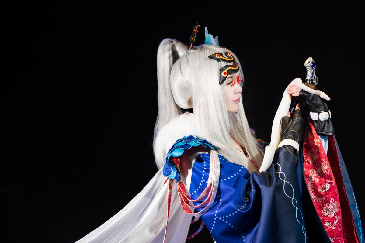 yumebamboo's tweet image. SNAKE. 蛇。
📷 @a987654709
｜🤝魚千＆60｜🐍素真（少爺）
#東離劍遊紀 #サンファン #サンファンアート #ThunderboltFantasy #凜雪鴉 #cosplay
