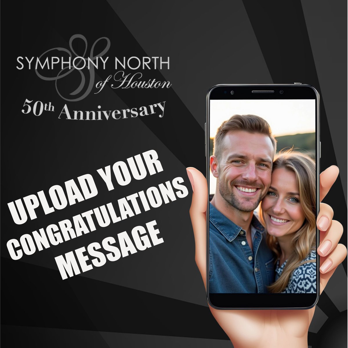 Symphony North, Inc. was established in 1975. This 2025-2026 season marks its 50th anniversary.

To celebrate our golden anniversary, we are collecting congratulatory video clips.

Upload Video: 👉 symphonynorth.org/congratulate-s… 👈

#SymphonyNorthOfHouston #classicalmusic #tomballtx