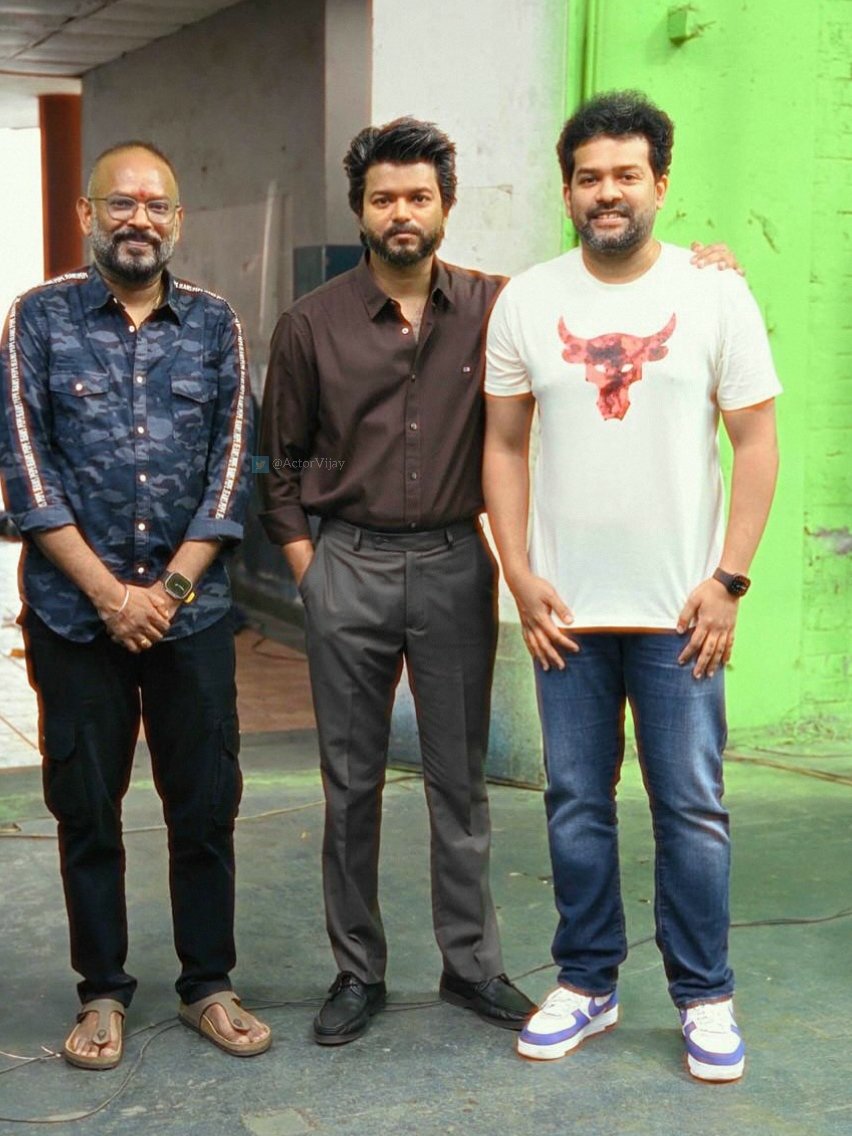 GOATMovieOff's tweet image. Unseen click from #TheGreatestOfAllTime shooting spot.
@actorvijay @vp_offl