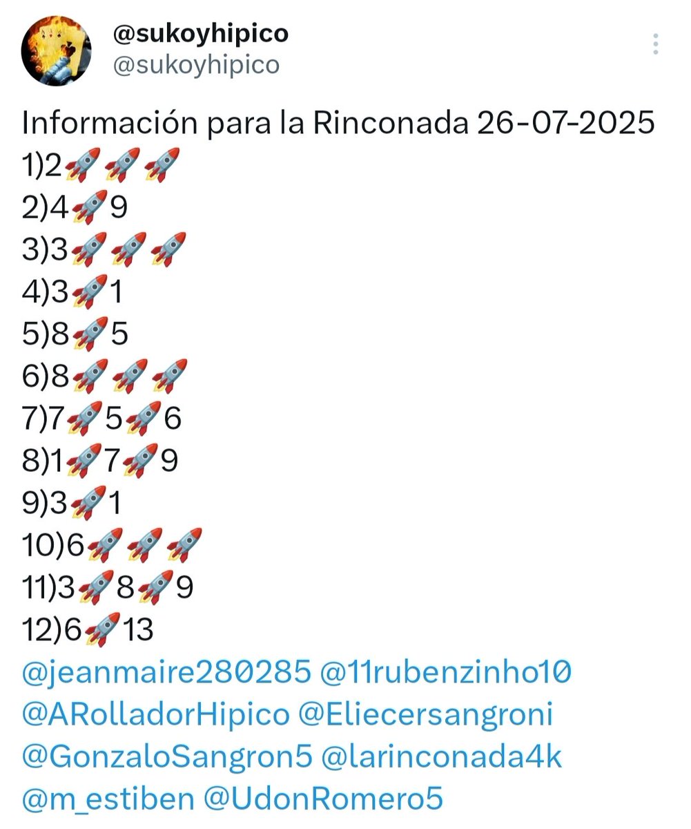 Fernando Diaz (@arolladorhipico) on Twitter photo AQUÍ LES COMPARTO LA INFORMACIÓN DE MI AMIGO <a href="/sukoyhipico/">@sukoyhipico</a> A LIGAR SIN MIEDO AL ÉXITO MI HERMANO EN BUSCÁ DE LOS 6 DE LA FAMA AQUÍ LES COMPARTO LA INFORMACIÓN DE MI AMIGO <a href="/sukoyhipico/">@sukoyhipico</a> A LIGAR SIN MIEDO AL ÉXITO MI HERMANO EN BUSCÁ DE LOS 6 DE LA FAMA