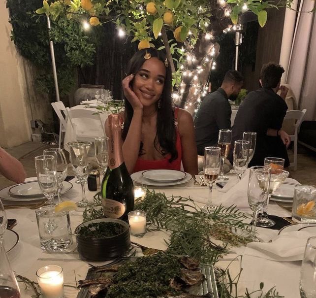 ChrryMartinis's tweet image. Laura Harrier Ig posts