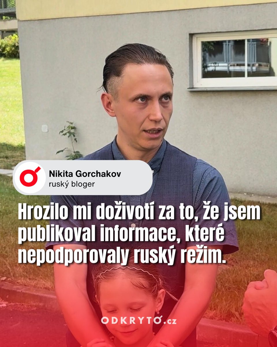 ‼️Uprchl z Ruska před policií‼️ Nikita Gorchakov kritizoval Putinův režim a musel i s rodinou uprchnout. V Rusku působil jako youtuber a policie mu opakovaně vyhrožovala vězením. Exkluzivně v novém díle  Ruského světa na herohero.co/ruskysvet a zdarma pro ty co mají Tajnou