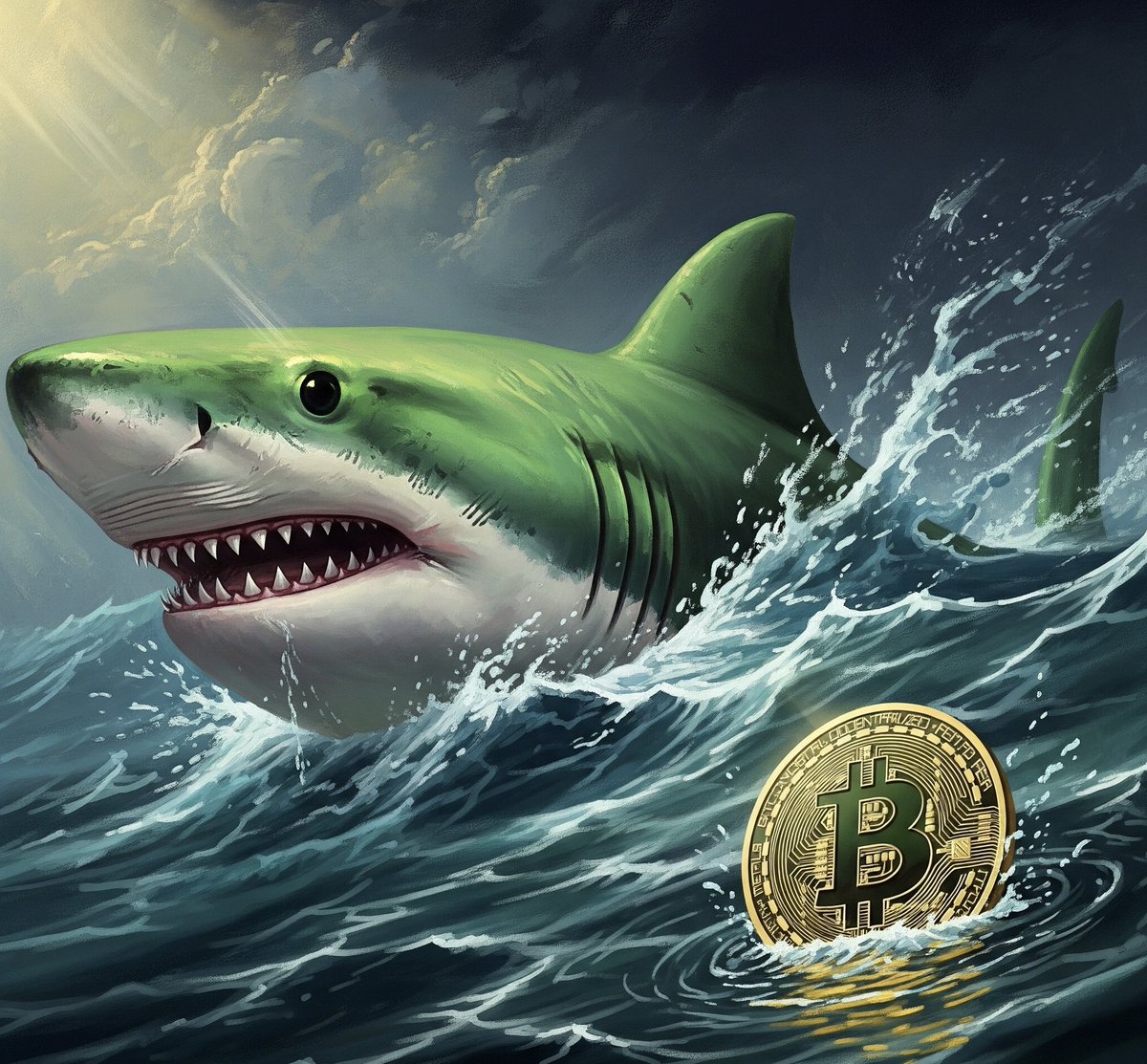 bitcoinboog's tweet image. GM 🦈