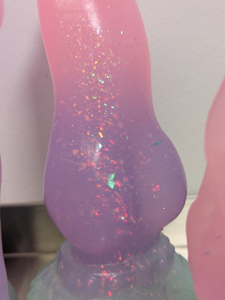 The whole batch of Breathless for our anniversary drop, with some sparkle close ups, and bright UV!