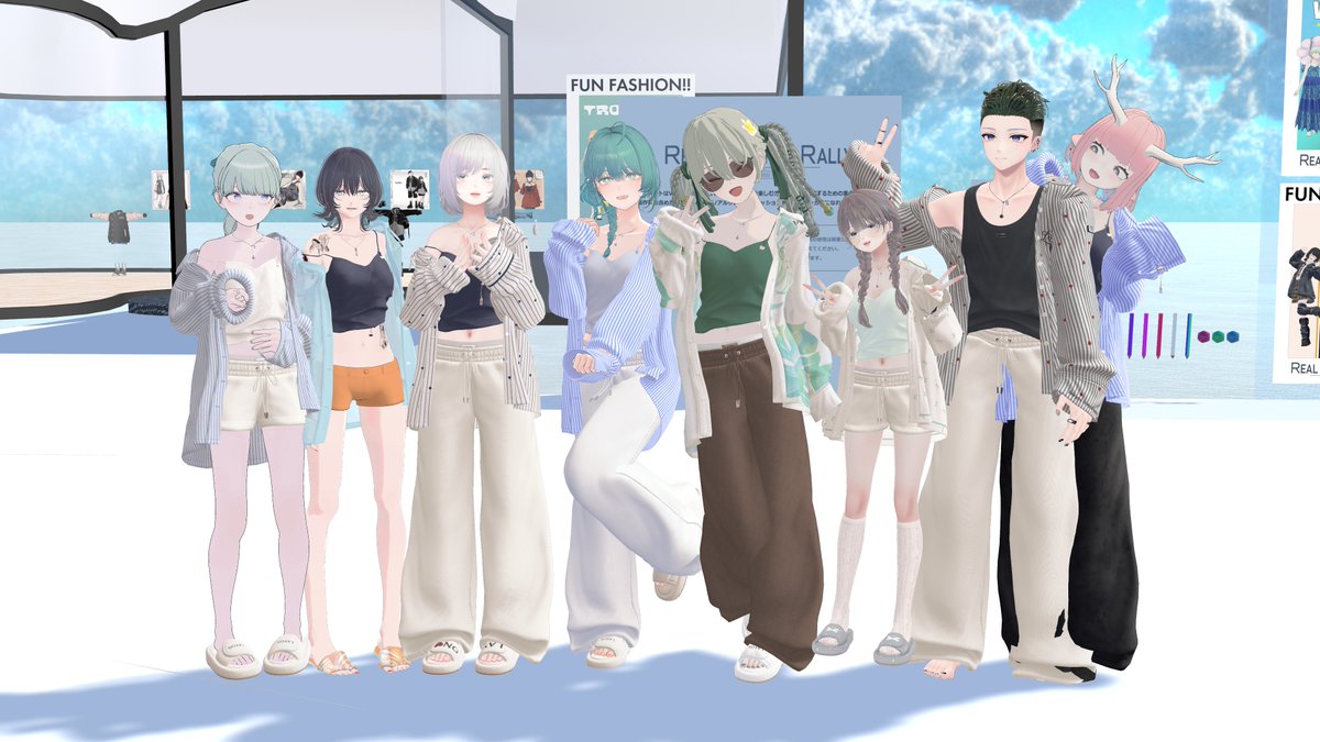 M_vrc_world's tweet image. 突発LAYON合わせ
#LAYON服　 #LAYONコーデ