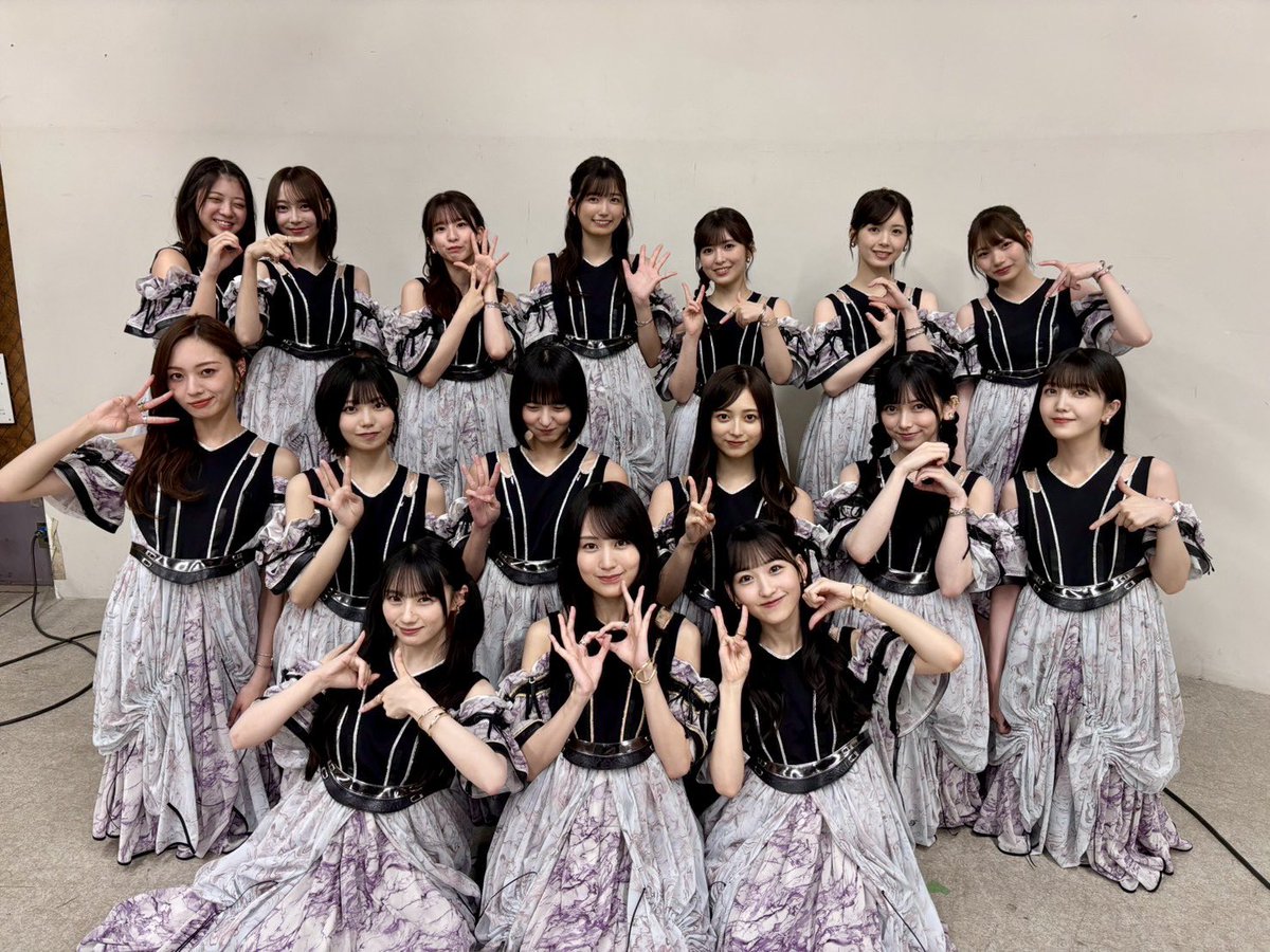 nogizaka46 「Venue101」でのSame numbersの披露お疲れ様でした みんな