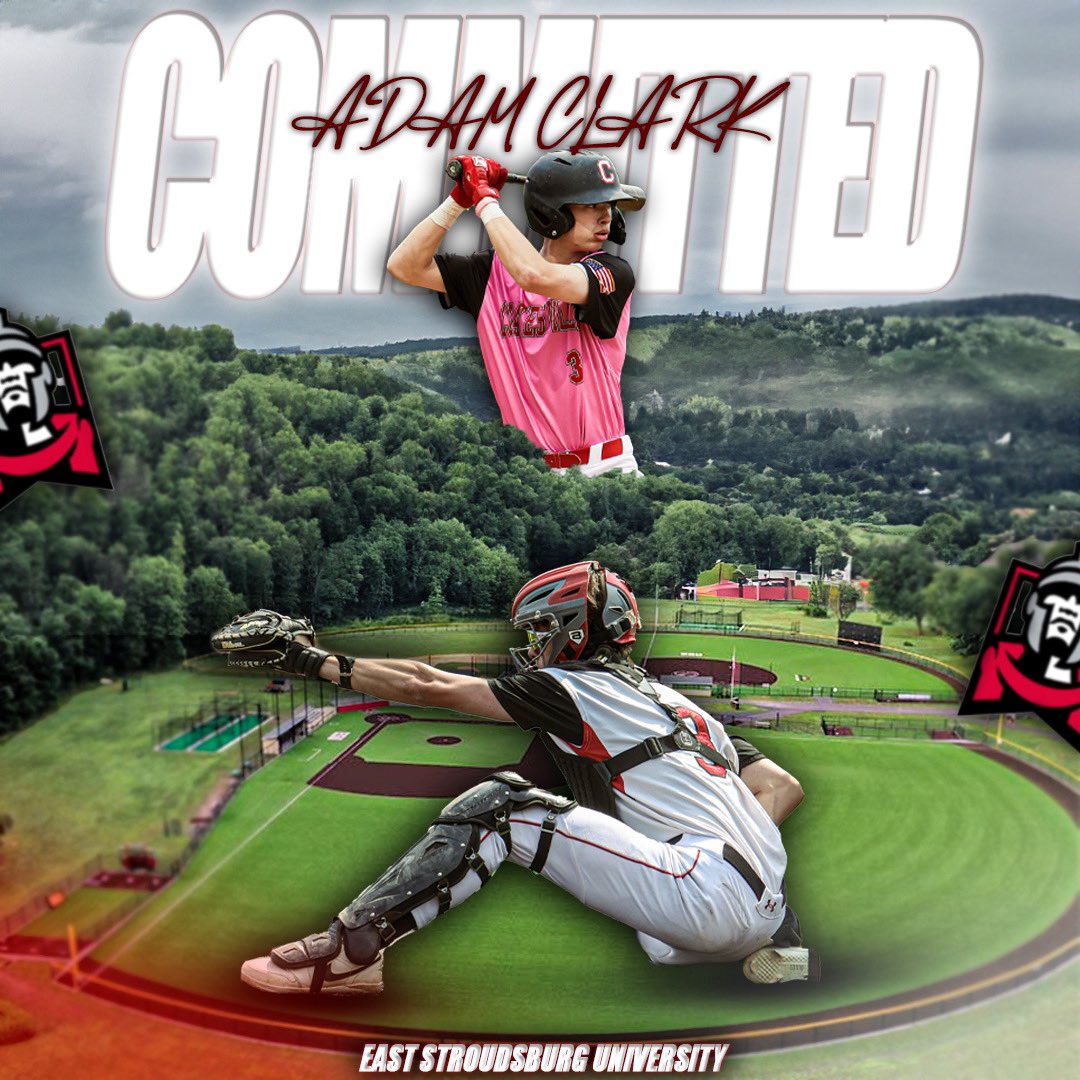 Adam Clark (@adamclark_2_) on Twitter photo I happy to announce my commitment to East Stroudsburg University. I first want to thank the man above. Thank you too my family making this possible and always supporting me. Thank you too all the coaches along the way. Go Warriors
<a href="/Balance_Bat/">Balance Bat</a> I happy to announce my commitment to East Stroudsburg University. I first want to thank the man above. Thank you too my family making this possible and always supporting me. Thank you too all the coaches along the way. Go Warriors
<a href="/Balance_Bat/">Balance Bat</a>