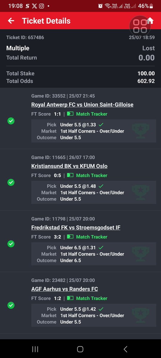 vivhylet's tweet image. We had 1 ✂️ 600 odds 😭
