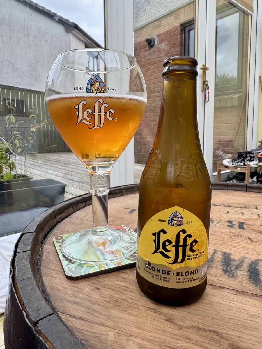 Back to HQ - Leffe! 🍺😀👍
