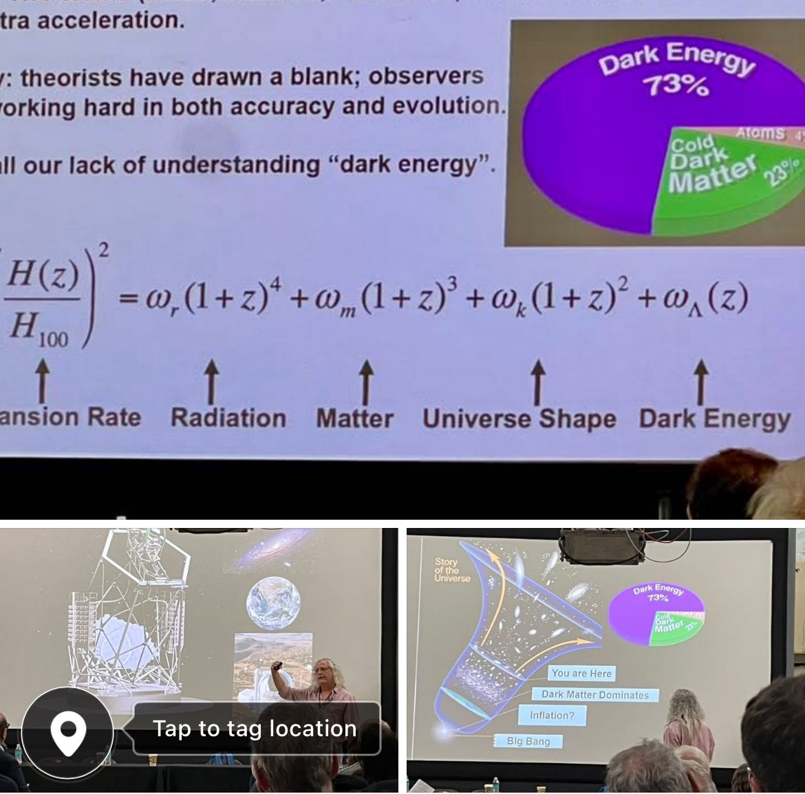 Eugene Sepulveda (@eugeneaustin) on Twitter photo “We call our lack of understanding of the expansion of universe ‘dark
energy.’” Prof Karl Gephardt
<a href="/mcdonaldobs/">McDonald Observatory</a> “We call our lack of understanding of the expansion of universe ‘dark
energy.’” Prof Karl Gephardt
<a href="/mcdonaldobs/">McDonald Observatory</a>