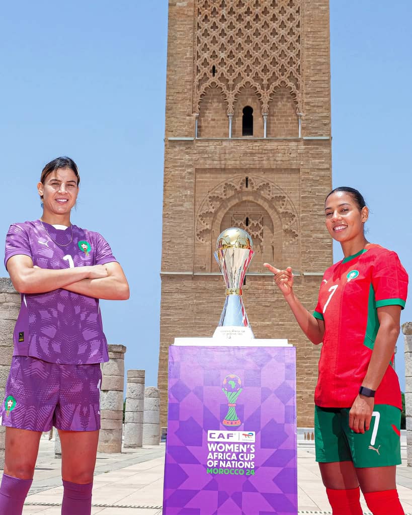 mygtvsports's tweet image. Final Showdown
Two giants. One trophy.
As Morocco and Nigeria pose for a final face-off, who lifts the WAFCON crown tonight? 👑⚽
#WAFCON2024
#GTVSPORTS