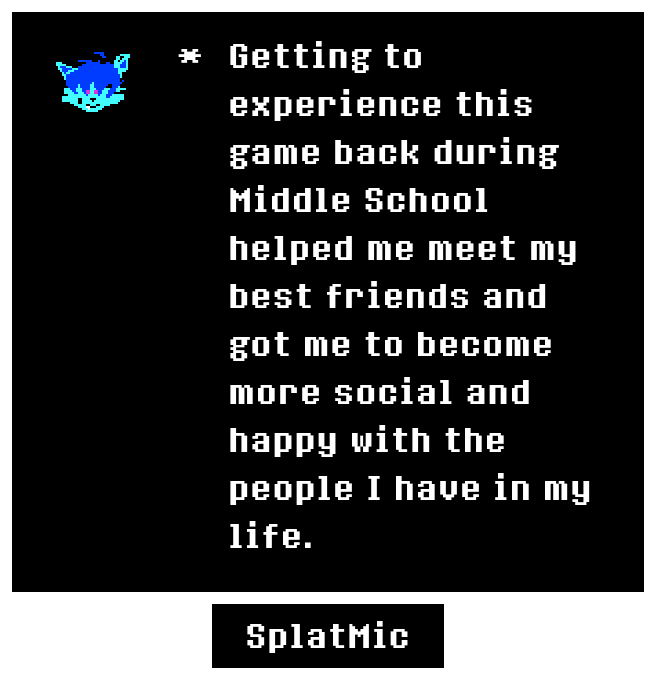 SplatMic's tweet image. One of the best games of all time. Will always appreciate it for changing many lives including mine.