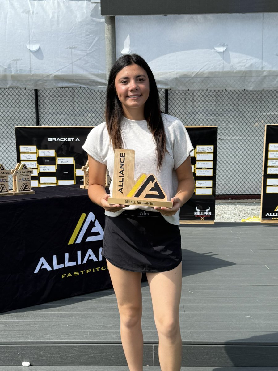GaudioHope's tweet image. Thank you @thealliancefp for 18u Tier I All Tournament Team Award! Congrats @adison_bicknell
