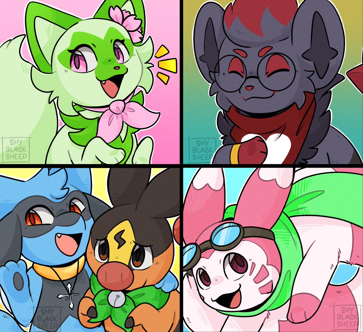 shyblacksheep's tweet image. [AF] Revenges #10-17
(All tagged on 🦋!)