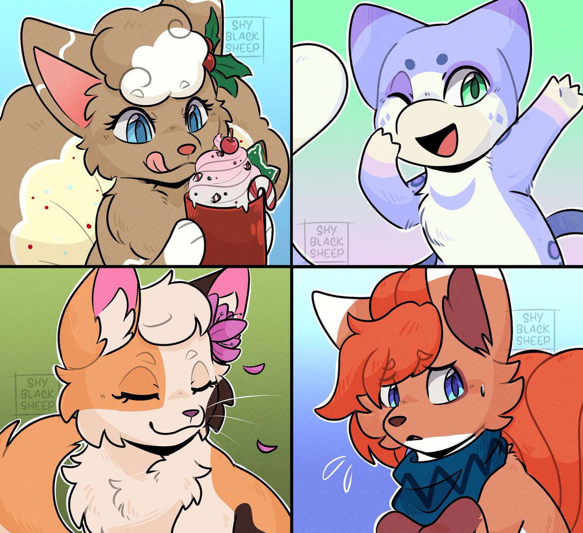 shyblacksheep's tweet image. [AF] Revenges #10-17
(All tagged on 🦋!)