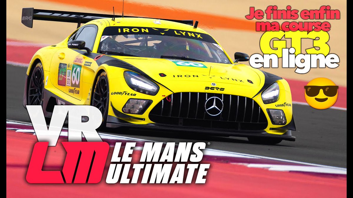 virtualgo34's tweet image. 📣 Nouvelle Vidéo sur #youtube
LE MANS ULTIMATE VR 💥 Nouvelle course en ligne... et je finis enfin une course ! QUEST 3 #PCVR
🔴 youtube.com/watch?v=kyk7rN…
#vr #simracing #lmu @LeMansUltimate #lemansultimateVR #Quest3
