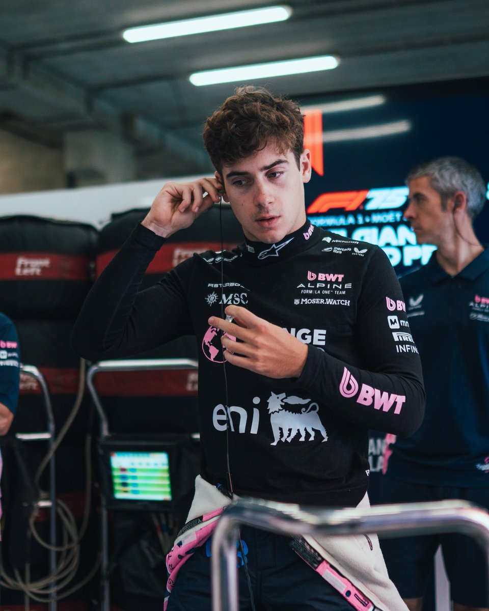 Sunday is a new day, <a href="/FranColapinto/">Franco Colapinto</a>. Time to keep pushing.