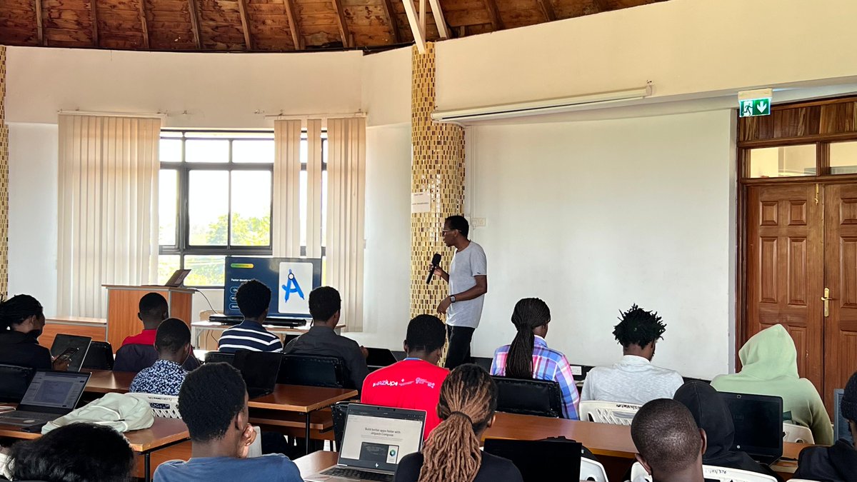 droidconke's tweet image. #dcke25 is live in Nyeri for a community engagement with @DeKUTkenya students. We kick started the session with a keynote on "What's new in Android", introduced the students to Jetpack compose and design in Android.
Let's keep building delightful and testable apps.
#AndroidDev