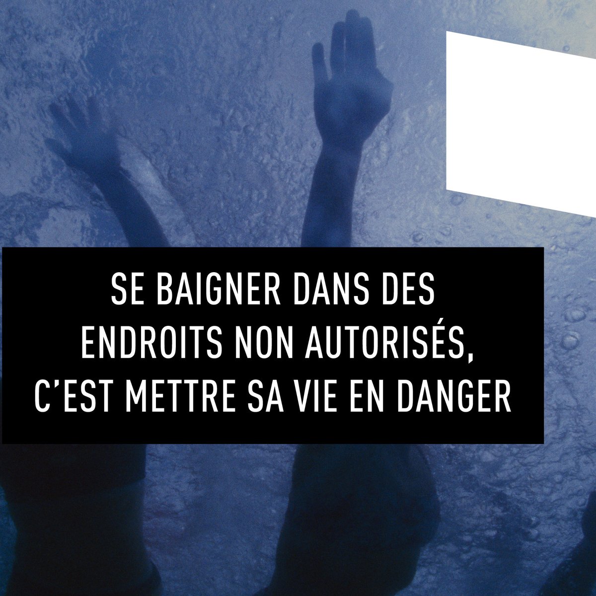 prefet59's tweet image. #PréventionNoyade
𝐀𝐭𝐭𝐞𝐧𝐭𝐢𝐨𝐧 𝐚̀ 𝐥𝐚 𝐛𝐚𝐢𝐠𝐧𝐚𝐝𝐞 𝐬𝐚𝐮𝐯𝐚𝐠𝐞 !
⚠️ Chaque été, des drames surviennent dans des lieux de baignade non surveillés.
Ce n’est pas parce qu’un point d’eau semble calme qu’il est sans danger : courants invisibles, profondeur variable,…