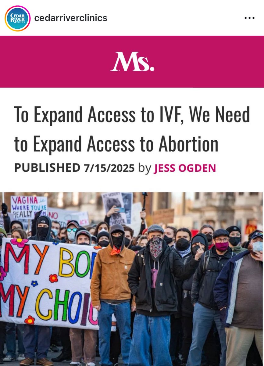 _LauraKlassen's tweet image. You don’t say…
In their own words, “On #WorldIVFDay, we assert the crucial link between #IVF and abortion…”
Not sure how IVF and #abortion are connected? Check out our Build-A-Baby video: choice42.com/build-a-baby
#Ivfkills #abortionismurder