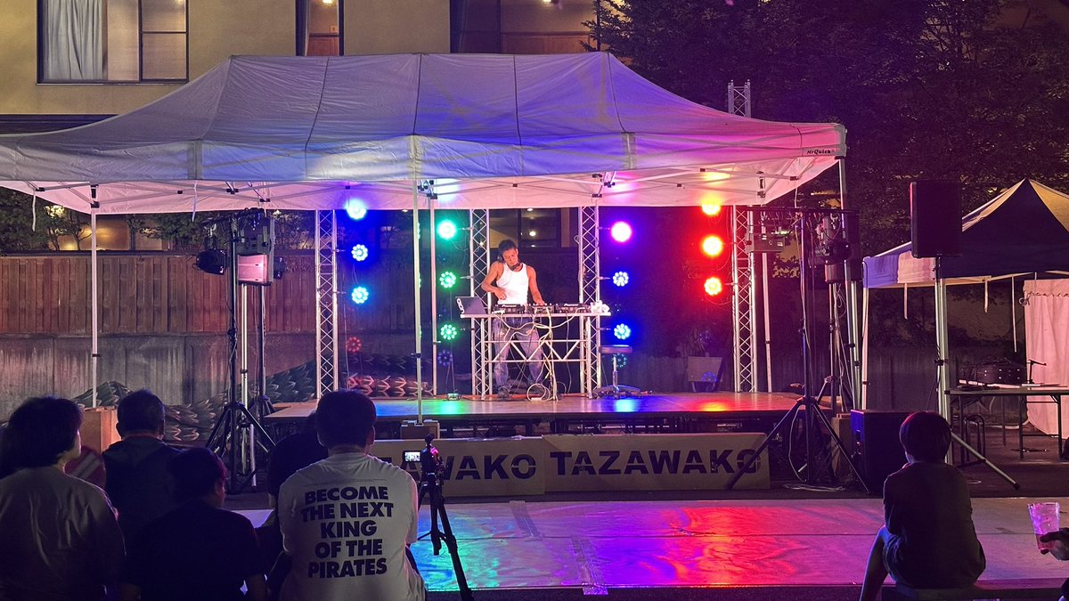 tazawako's tweet image. 【DJ龍夜祭】
花火のあとは
Saeki Osamura
DJ Shintaro
によるアツイ龍夜祭♬
#423m
#仙北市
#田沢湖
#たざわ湖龍神まつり