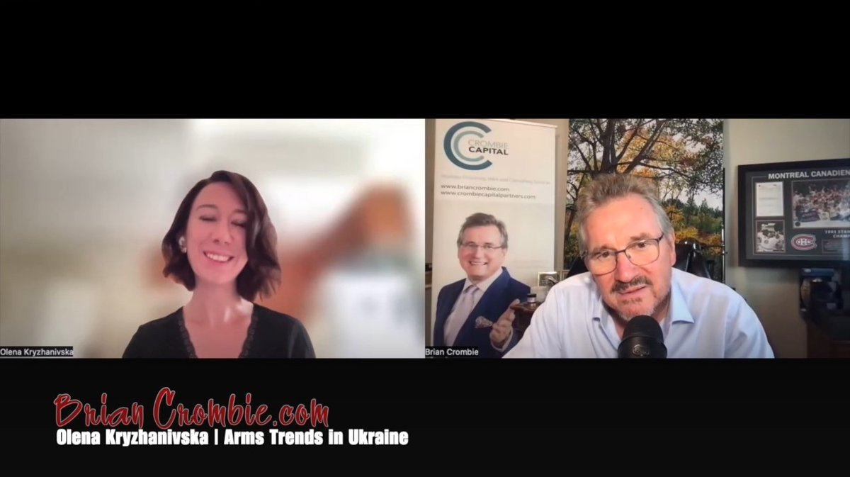 briancrombie's tweet image. Last night, Friday, July 25th, at 6 pm on The Brian Crombie Hour I interviewed ✅ Olena Kryzhanivska. Watch short intro: youtu.be/1ckssvMv2wI or watch full episode: youtu.be/hkgsmFa1b3E ALL my 🎤 podcasts and 🎦 video casts can be accessed any time on my web site ...