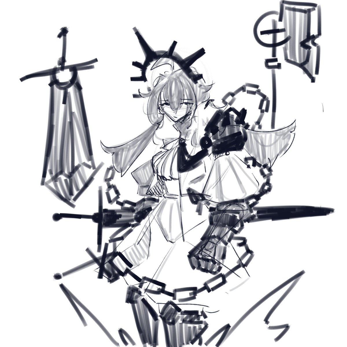 FishyDraw's tweet image. And.. for fun here some doodles (人´∀`)。゚+
Enjoy!!!
#illustration