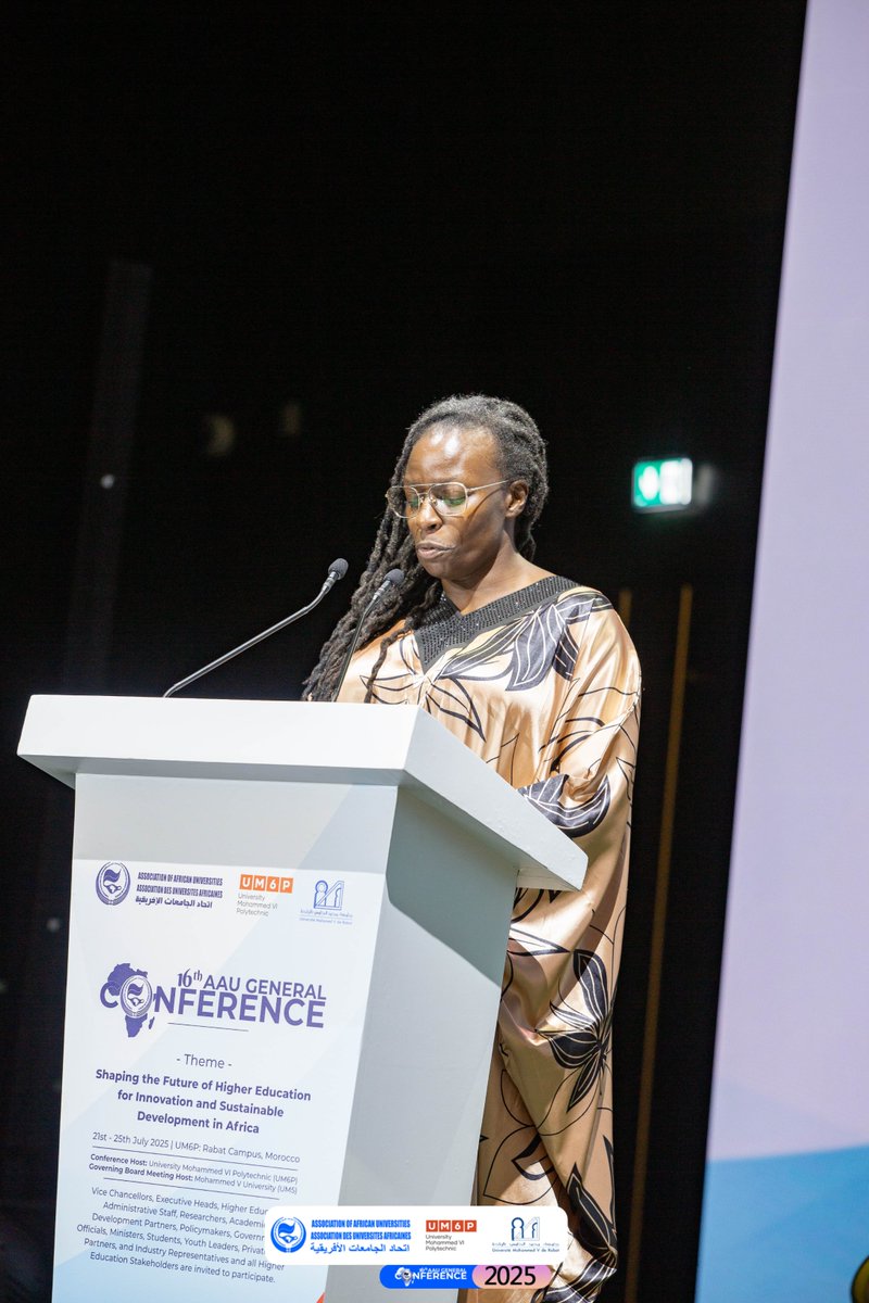 AAU_67's tweet image. “We are honoured to work with the Association of African Universities in building capacity for higher education institution leaders.” The AAU’s leadership in championing Open Science across the continent makes this collaboration vital for long-term impact. — Ms. Joy Owango,…