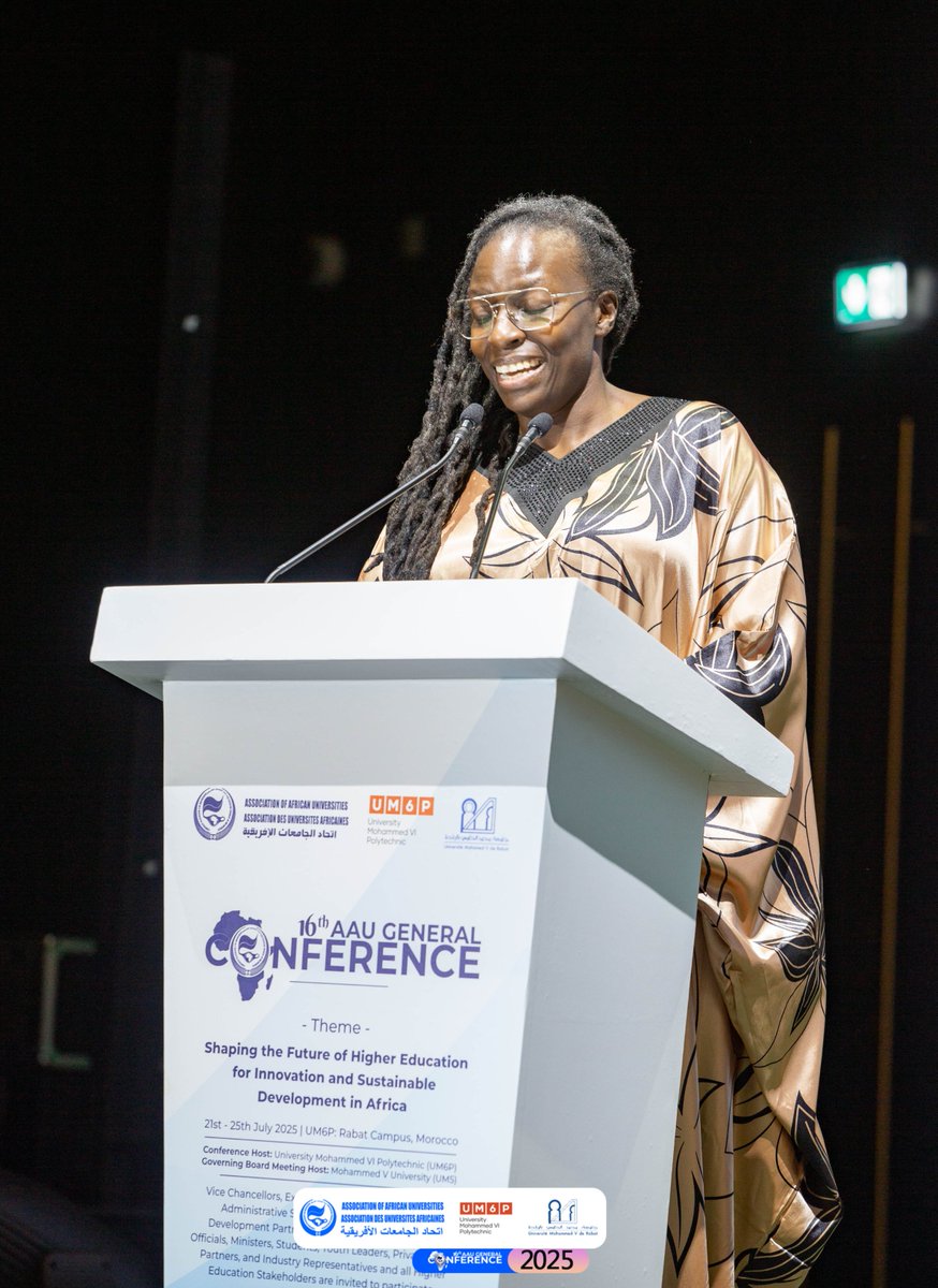 AAU_67's tweet image. “We are honoured to work with the Association of African Universities in building capacity for higher education institution leaders.” The AAU’s leadership in championing Open Science across the continent makes this collaboration vital for long-term impact. — Ms. Joy Owango,…