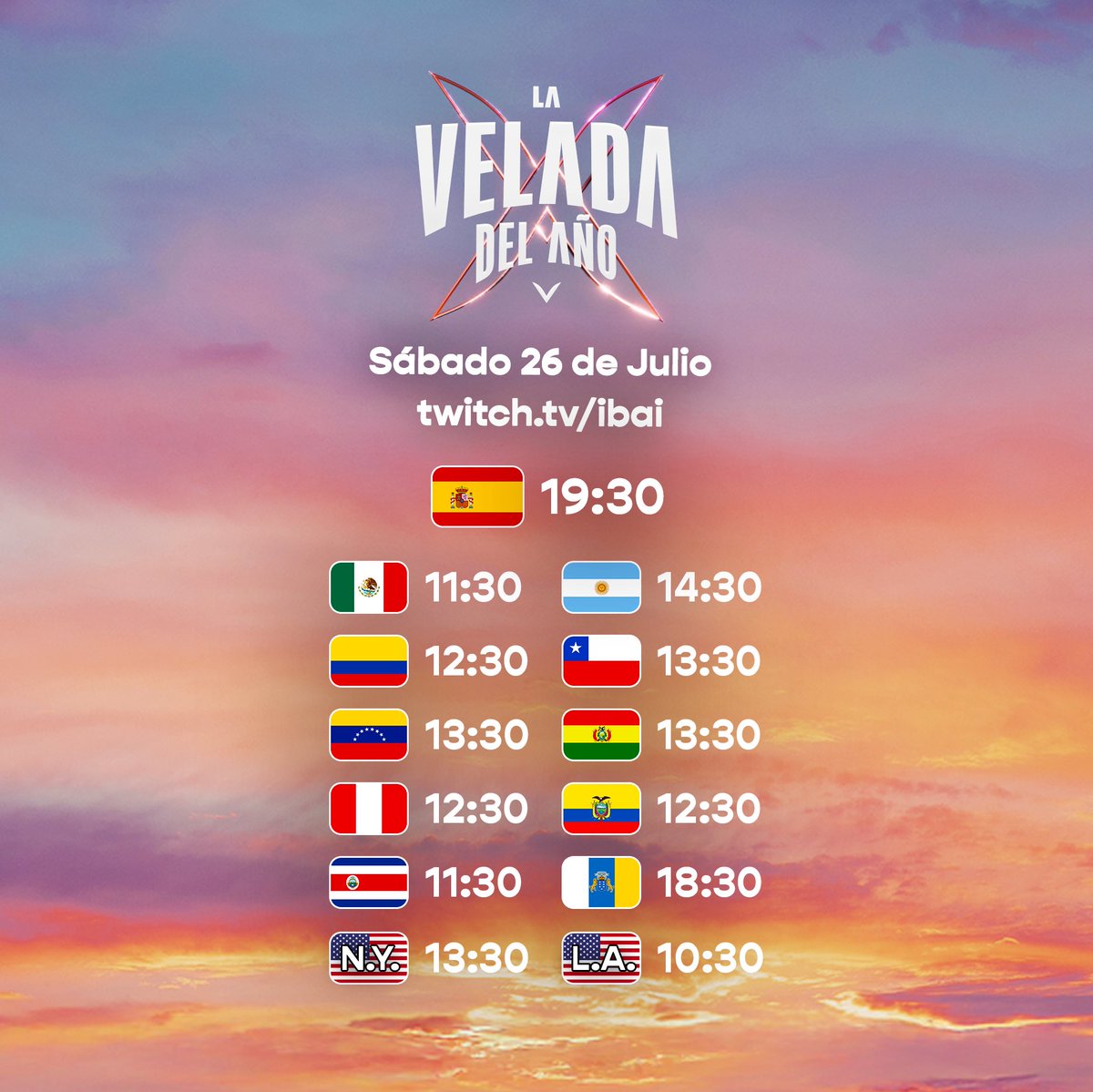 Compartan y avisen.

Ha llegado el día. 

Nos vemos hoy 🫡🫡