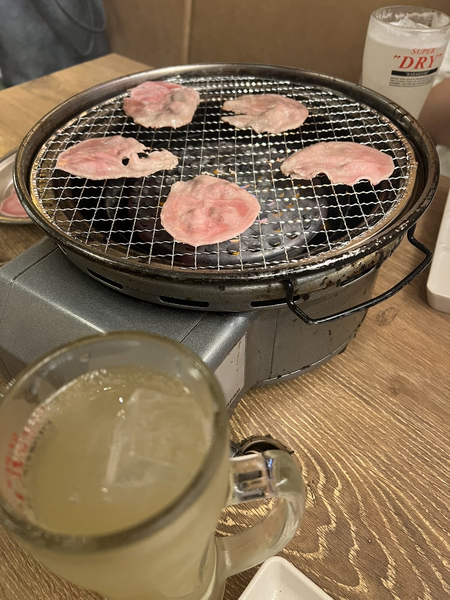 休日出勤頑張ったから焼肉😋