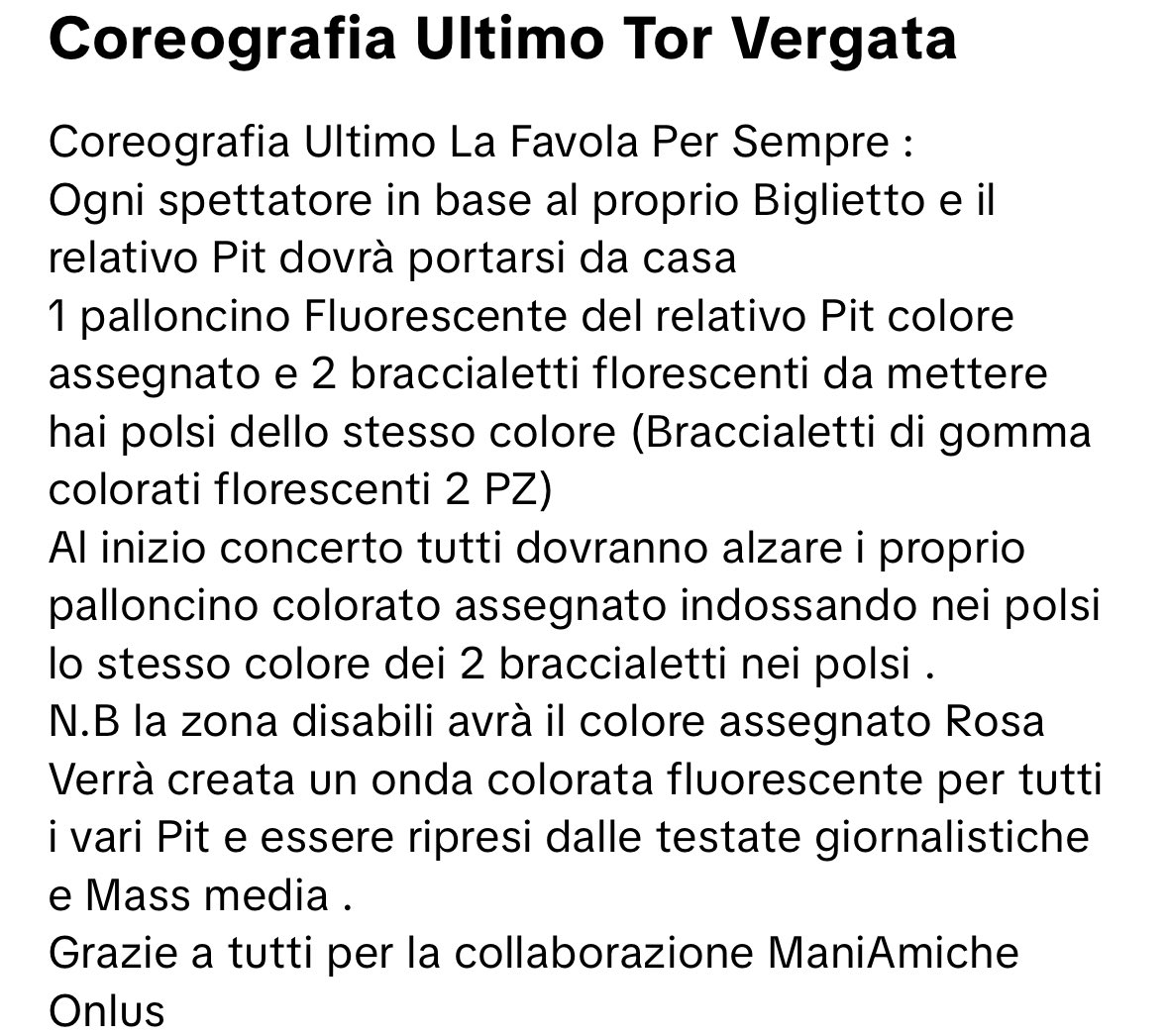 sparisulpett0's tweet image. Come pensano di convincere 250.000 persone a portarsi palloncini e braccialetti fluo solo per una coreografia…