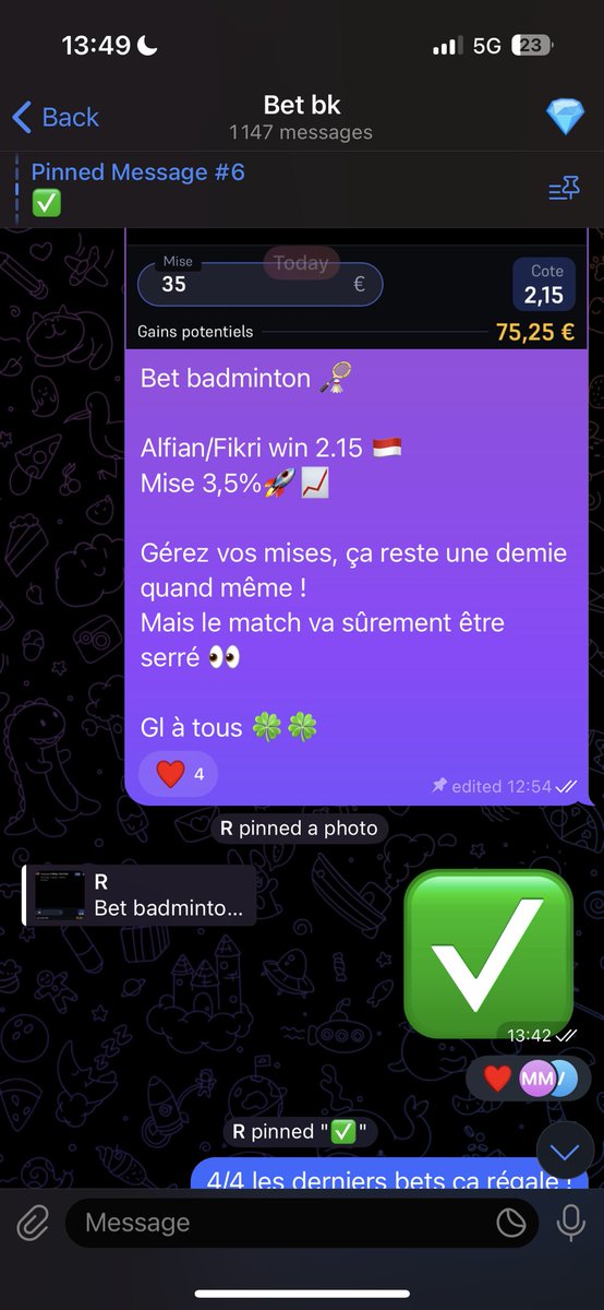 Rpronoooo's tweet image. Petit bet début de journée qui régale dans le pass !
Hâte de commencer ici 👀
#TeamParieur