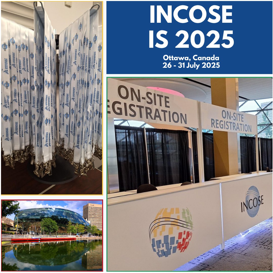 incose_org's tweet image. we're getting ready for you...
#INCOSE #IS2025 #SystemsEngineering #Whosready #Ottawa