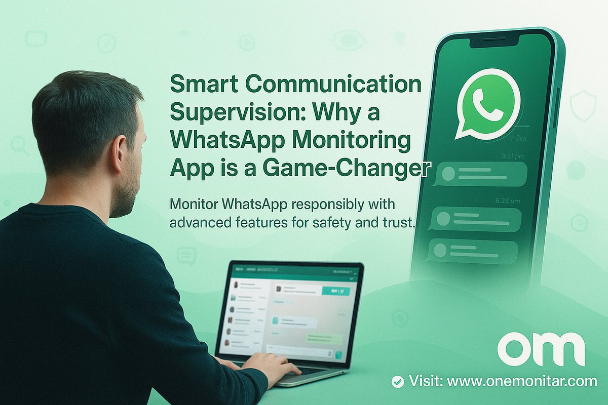 onemonitar1's tweet image. Monitor WhatsApp Like a Pro: Secure &amp;amp; Smart WhatsApp Monitoring App
omonitar.wixsite.com/onemonitar/pos…

#WhatsAppMonitoring #MonitorWhatsApp #WhatsAppMonitoringApp