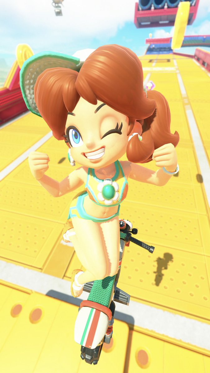 DoovieGuy's tweet image. I can’t choose between these two, so here’s both of them. 😋 #NintendoSwitch2 #MarioKartWorld #PrincessDaisy