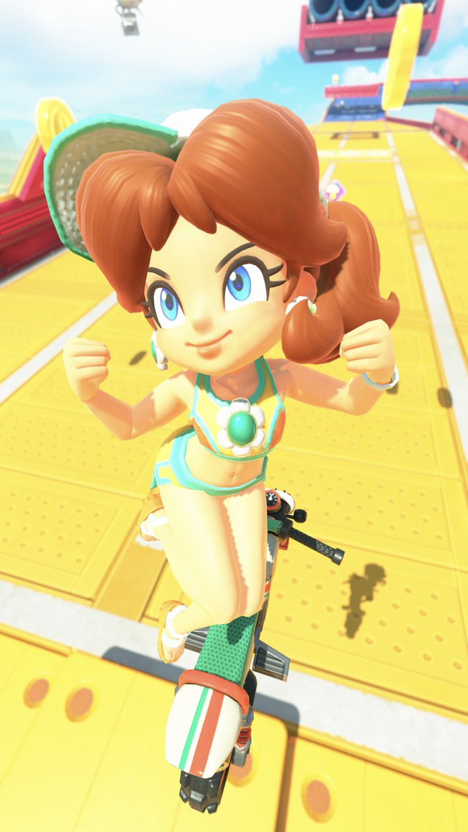 DoovieGuy's tweet image. I can’t choose between these two, so here’s both of them. 😋 #NintendoSwitch2 #MarioKartWorld #PrincessDaisy