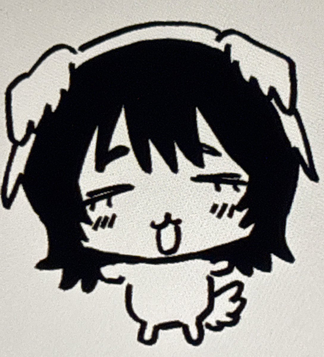 sh1kum1's tweet image. ahh sorry not really馃槶馃槶you can draw me as a girl with short black hair and black eyes.. choose whatever clothes u want