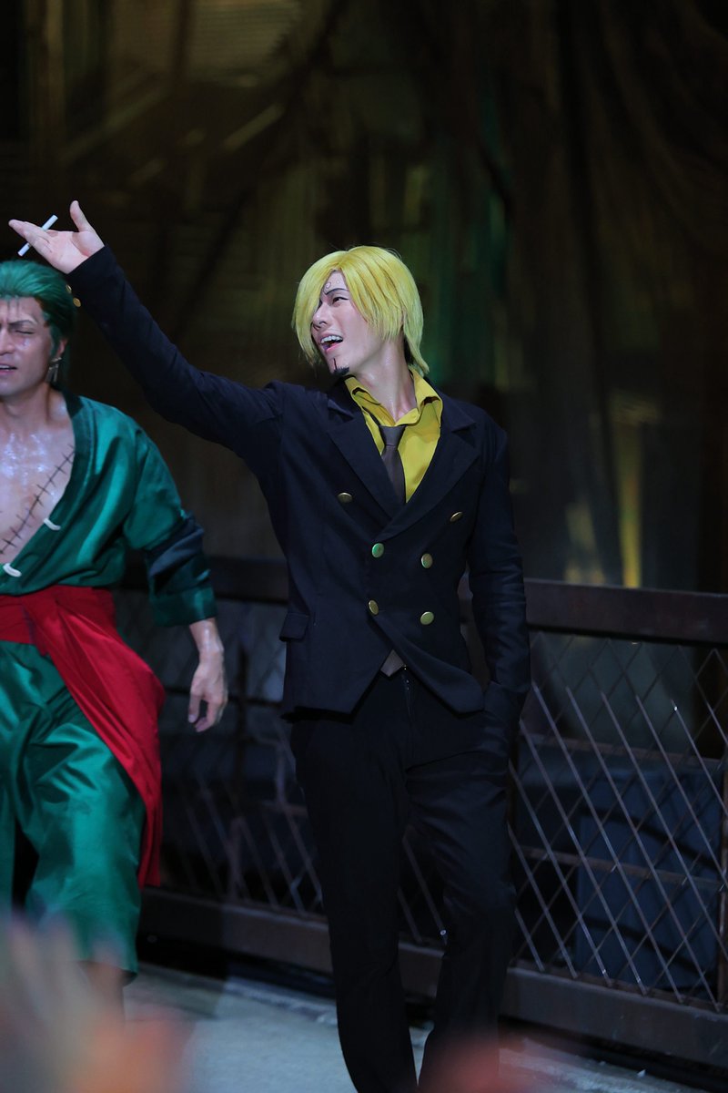Kiriya_Sanji's tweet image. プレショ 7/26
ゾロ、サンジ
出てきて早々喧嘩吹っ掛けられてた🤣
#usjファン #usjワンピース