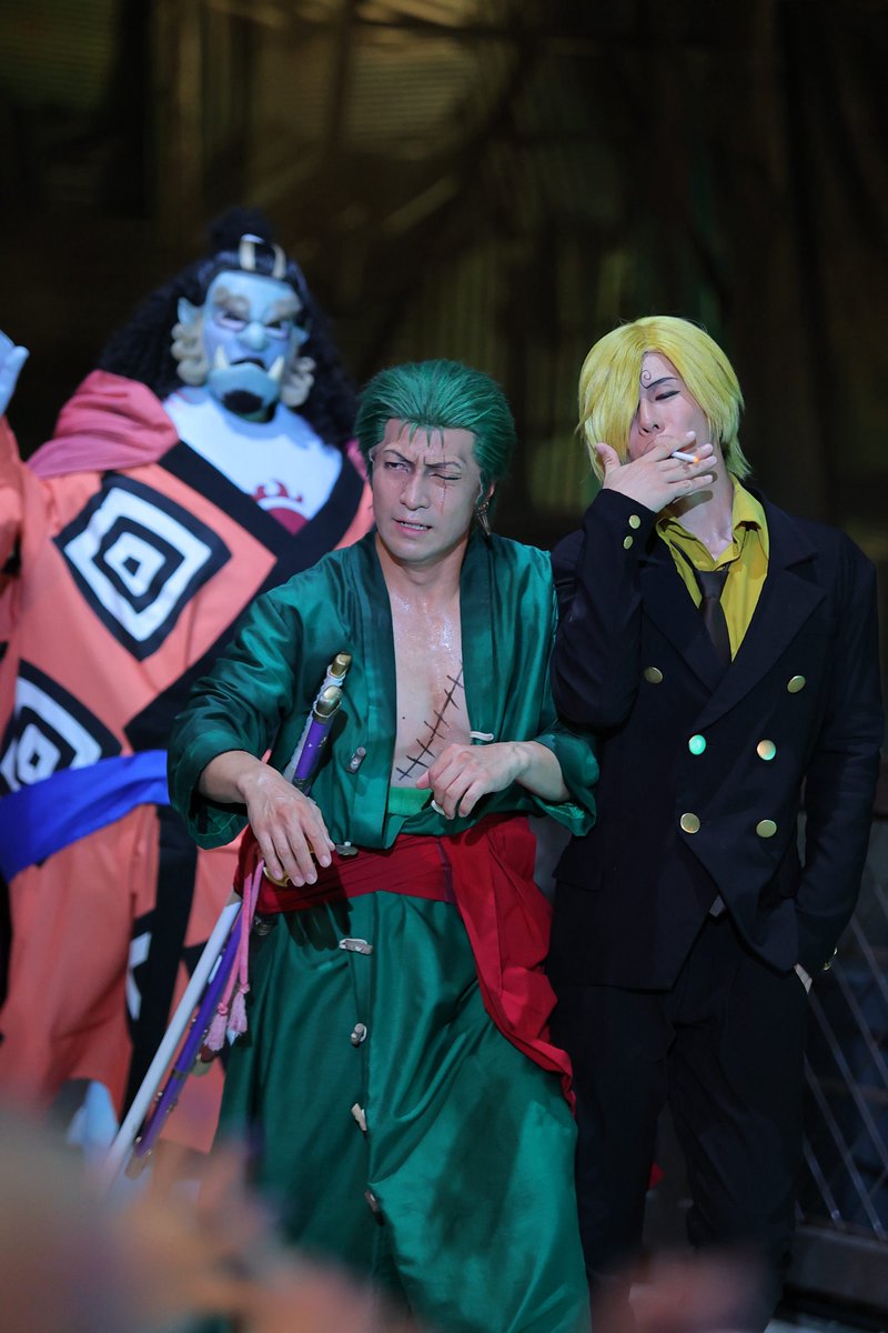 Kiriya_Sanji's tweet image. プレショ 7/26
ゾロ、サンジ
出てきて早々喧嘩吹っ掛けられてた🤣
#usjファン #usjワンピース