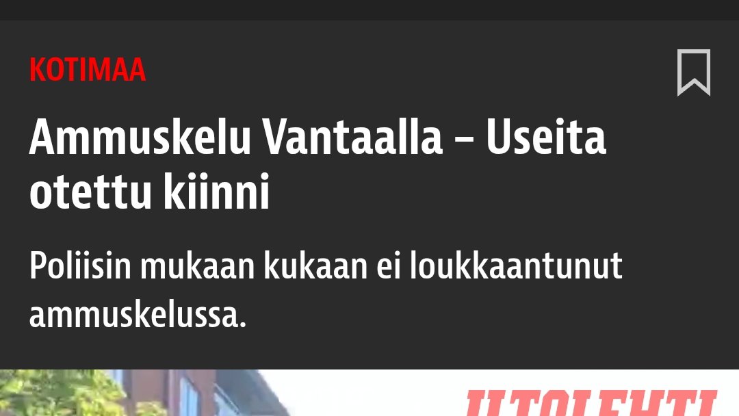 Ammuskeluja Vantaalla, alaikäisten ja vanhusten raiskauksia Oulussa, katujengejä ja kirjastoriehumisia H:gissä, allasripulointia Espoossa...

Yhteiskunta on aina seuraus tehdyistä (arvo)valinnoista ja päätöksistä. Suomessa ne ovat johtaneet 2000-luvulla tähän. Katastrofaalista!🚨