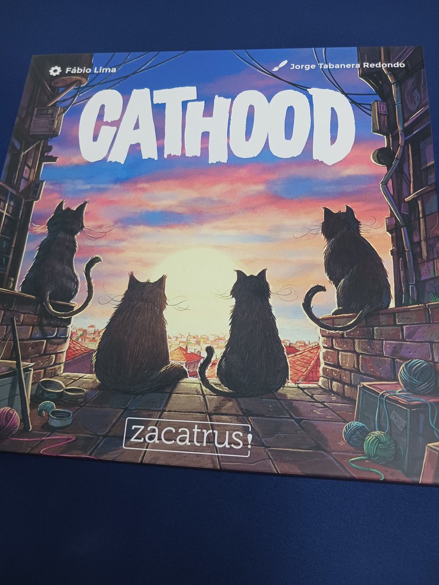 ash_5588's tweet image. 吾輩は近所で最も愛されている猫である「Cathood」。中身はリソース集めてセットコレクション。テーマと軽さが合わさり遊びやすく、パズルチックな思考で愛されポイントを稼ぐ。ダウンタイム的には4人は多くて2、3人プレイがよさそう。
