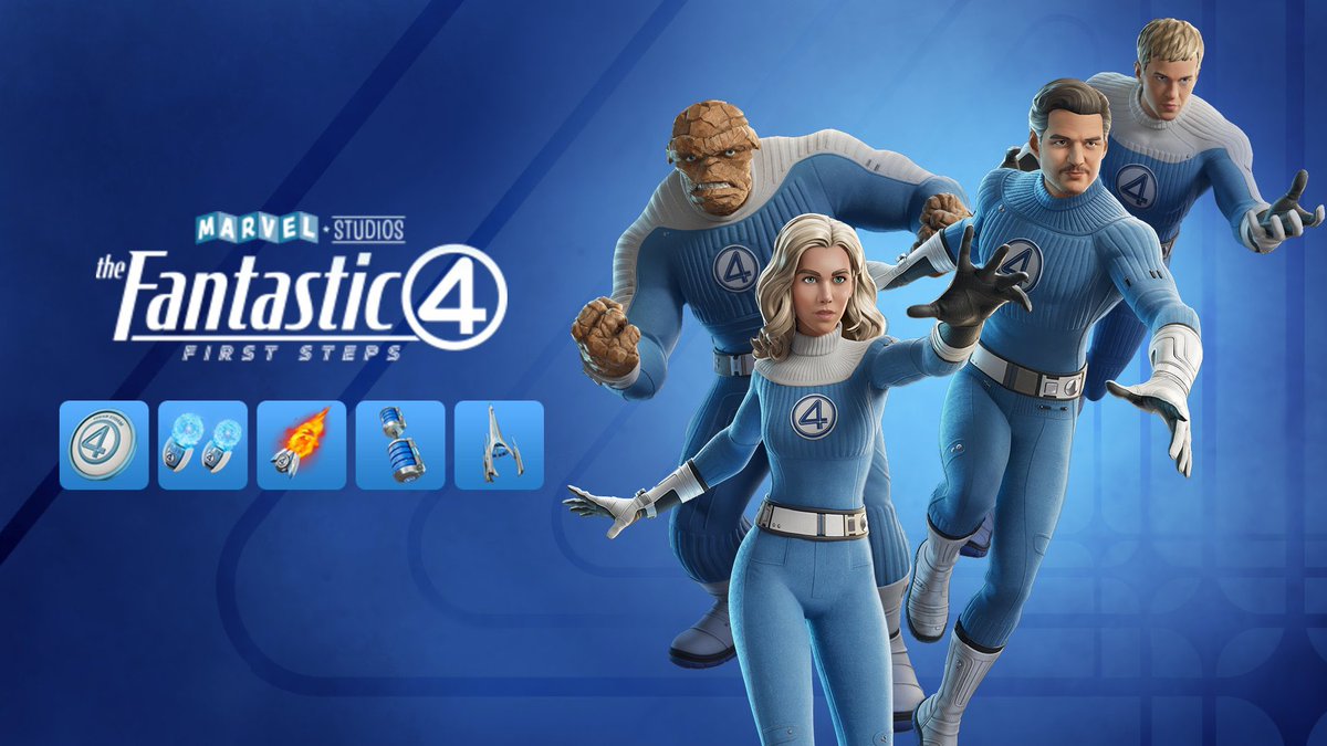 vazefv's tweet image. Fortnite: Fantastic 4 Bundle Giveaway!
To enter:
Follow: @vazefv
❤️+♻️ this post!
Comment why you need it!
Giveaway ends in 72 Hours!☘️