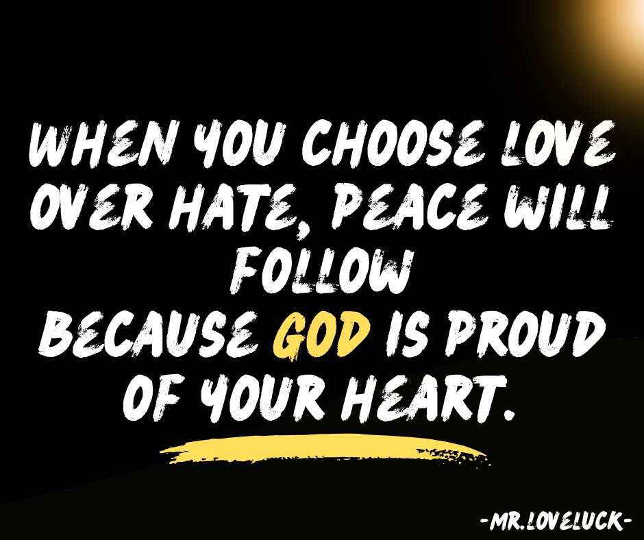 MRLOVELUCK's tweet image. Peace💝