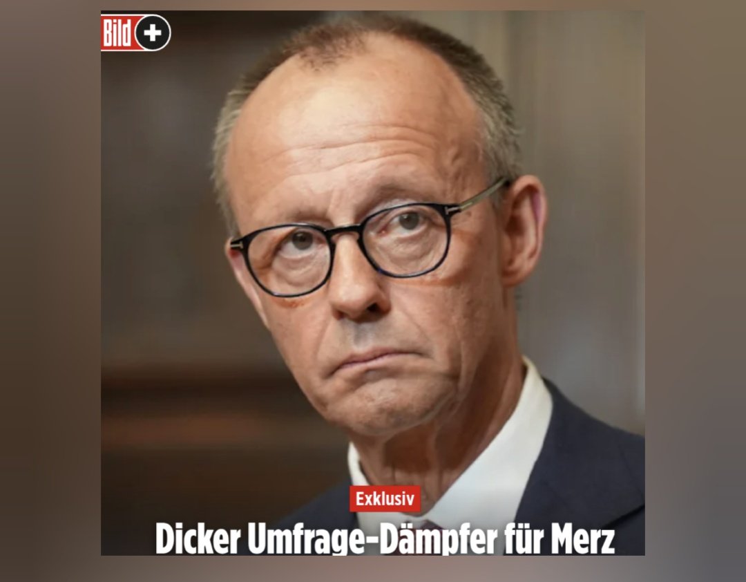Gratulation, <a href="/bundeskanzler/">Bundeskanzler Friedrich Merz</a> Merz!
56% sind unzufrieden mit Ihrer Arbeit. Ich bin dabei. Wer noch? ✋ 
<a href="/cducsubt/">CDU·CSU</a>