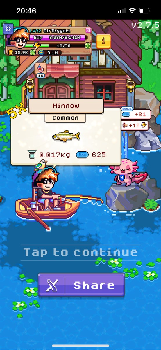 SirDiggeti's tweet image. When the fish becomes your energy and serves itself to you as sushi... Lol. I guess they wanted me to keep fishing. 

fishingfrenzy.co/?code=V719EY

@FishingFrenzyCo @Ronin_Network #gamingenergy #digitalfish #keepitgoing