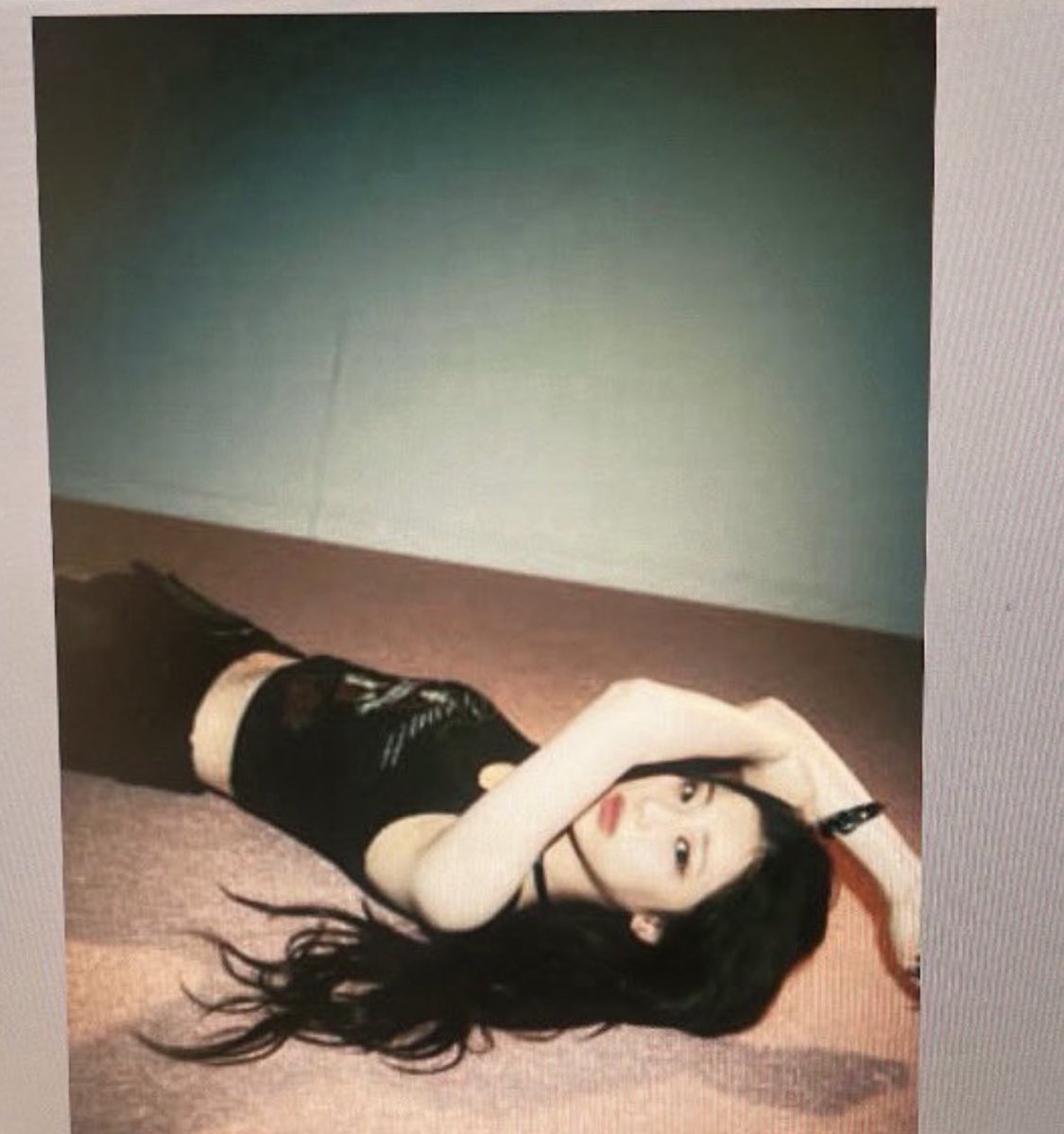 baemonsbase's tweet image. BABYMONSTER’s Ruka in a newly shared photo OMG.